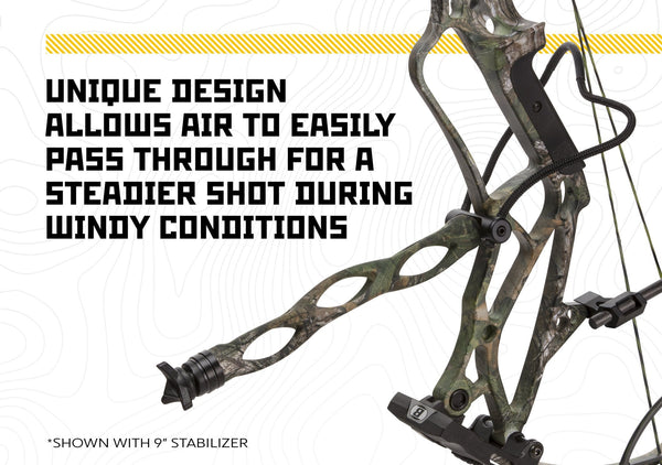 Trophy Ridge Static Stabilizer 6 in. Realtree Xtra