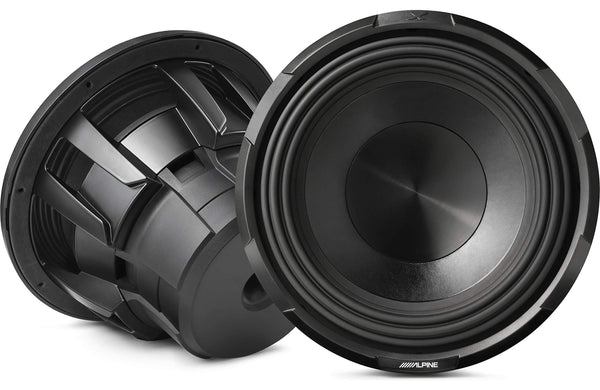 Alpine X-W12D4 12-Inch Dual 4 Ohm Subwoofer