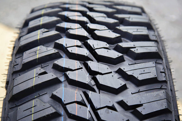 Set of 4 (FOUR) Kanati Mud Hog M/T Mud-Terrain Radial Tires-LT275/65R18 123/120Q LRE 10-Ply
