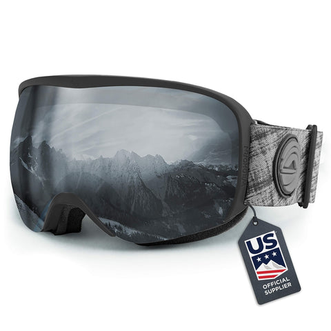 Wildhorn Cristo Ski Goggles - US Ski Team Official Supplier - Snow Goggles for Men, Women & Youth