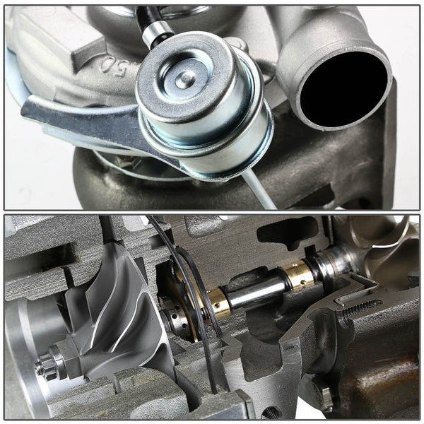 T04E T3/T4 4-Bolt Manifold Flange Stage III Turbocharger with Internal Wastegate Turbine A/R .63