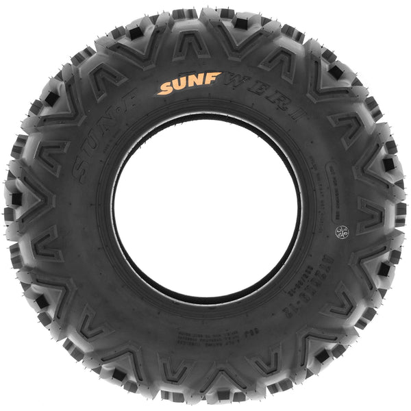 Set of 2 SunF Power.II 26x9-12 ATV UTV Off-Road Tires, All-Terrain, 6 PR, Tubeless A051