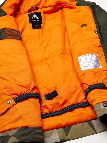 Burton Boys' Game Day Jacket, Three Crowns Camo, Large