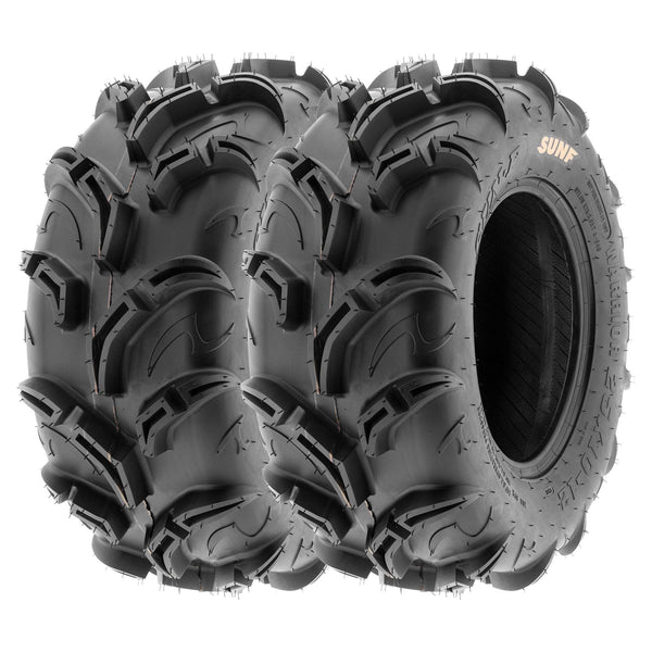 SunF 27x9-12 27x11-12 ATV UTV Tires 6 PR Tubeless A048 [Bundle]