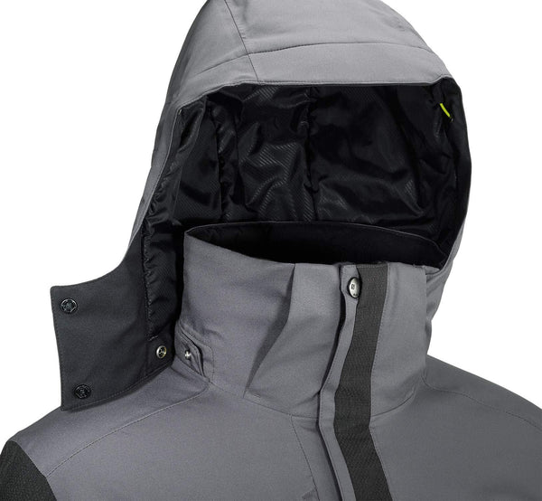 SALOMON Stormtrack Ski Jacket Forged Iron/Black Mens Sz M