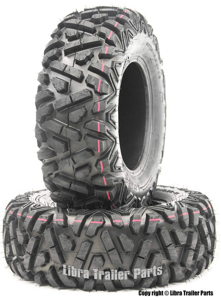 Set 2 WANDA UTV ATV Tires 24x11-10 24x11x10 6PR Bighorn Style ...