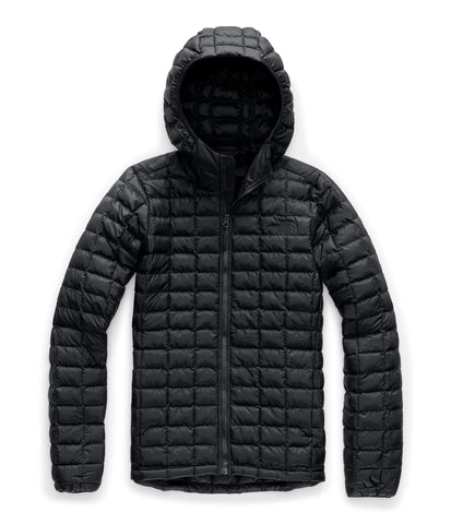 The North Face Women's Thermoball Eco Hooded Jacket, TNF Black Matte, Medium