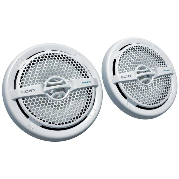 Sony MEX-M72BT Marine Bluetooth/CD Receiver & Two Pairs of XS-MP1611 6.5" Marine Dual Cone Speakers