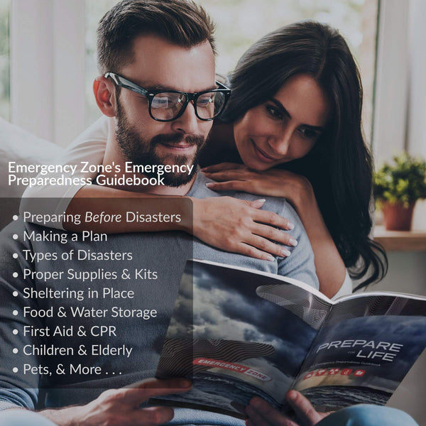 Emergency Zone Urban Survival 72-Hour Bug Out/Go Bag | Perfect Way to Prepare Your Family | Be Ready for Disasters Like Hurricanes, Earthquake, Wildfire, Floods, Tornadoes | Now Includes Bonus Item!