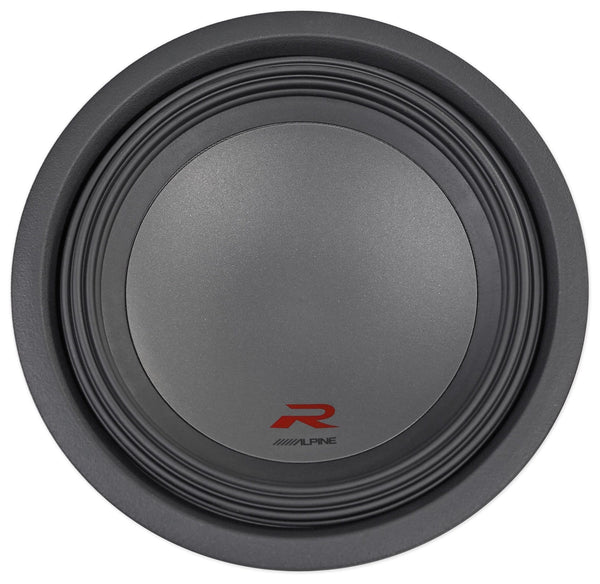 Alpine Type-R R-W12D2 12" 750w RMS Car Audio Subwoofer+Mono Amplifier+Amp Kit