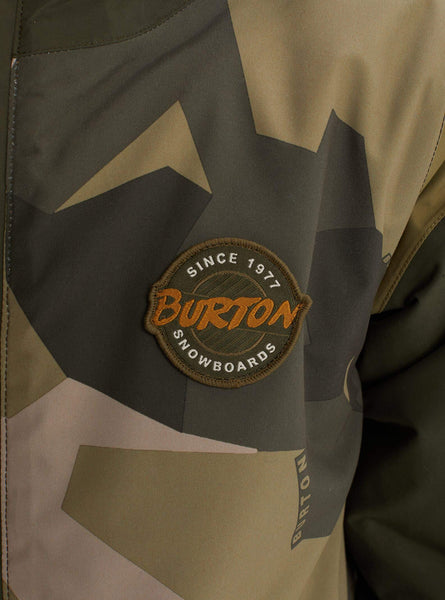 Burton Boys' Game Day Jacket, Three Crowns Camo, Large