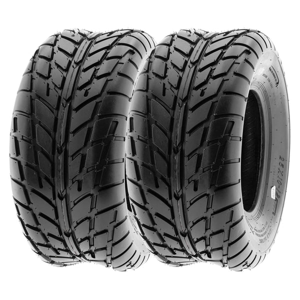 SunF 25x8-12 25x10-12 ATV UTV Tires 6 PR Tubeless A021 [Bundle]