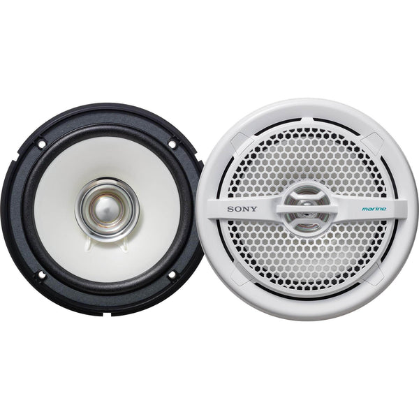 Sony MEX-M72BT Marine Bluetooth/CD Receiver & A Pair of XS-MP1611 6.5" Marine Dual Cone Speakers