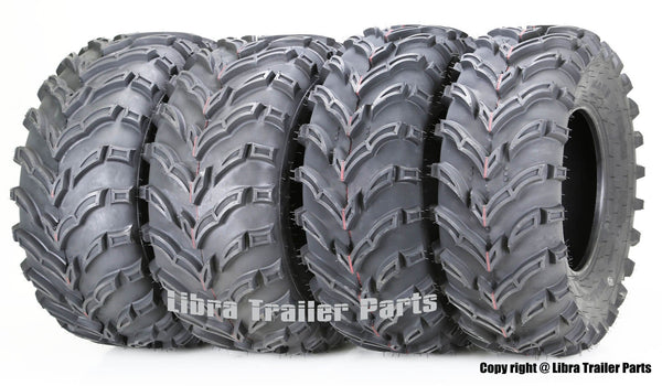Set of 4 ATV/UTV Tires 26x9-12 Front 26x11-12 Rear 10275/276