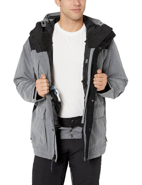 Burton Men's Cloudlifter Jacket, True Black Distress/True Black, Medium