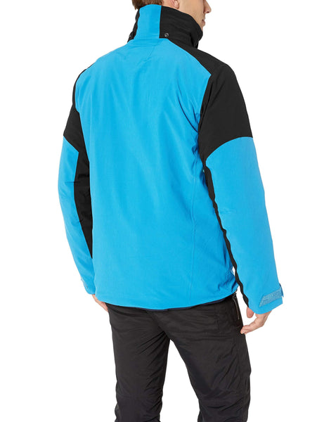 Salomon Men's Icerocket JACKET, Hawaiian Surf/Black, Large