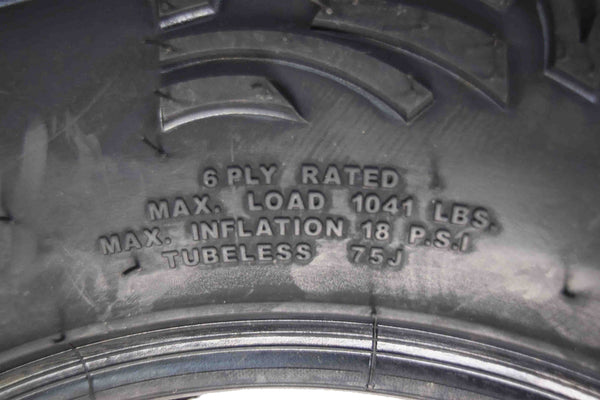 MASSFX 4 Set ATV Tires 27x9-14 Front 27X11-14 Rear Durable Dual Compound 6 Ply