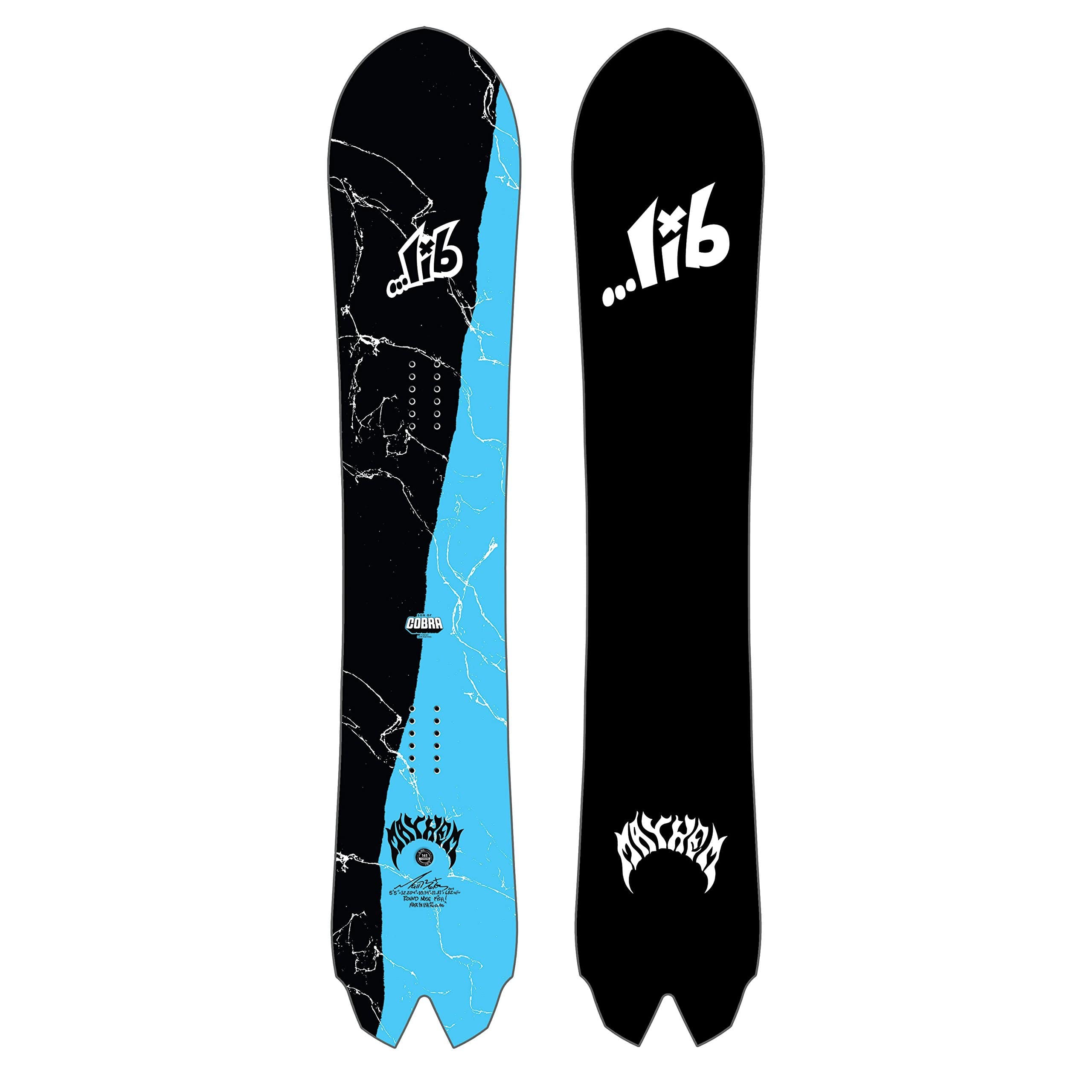Lib Tech X Lost Round Nose Fish Colab Snowboard Mens Sz 165 – Ultra ...