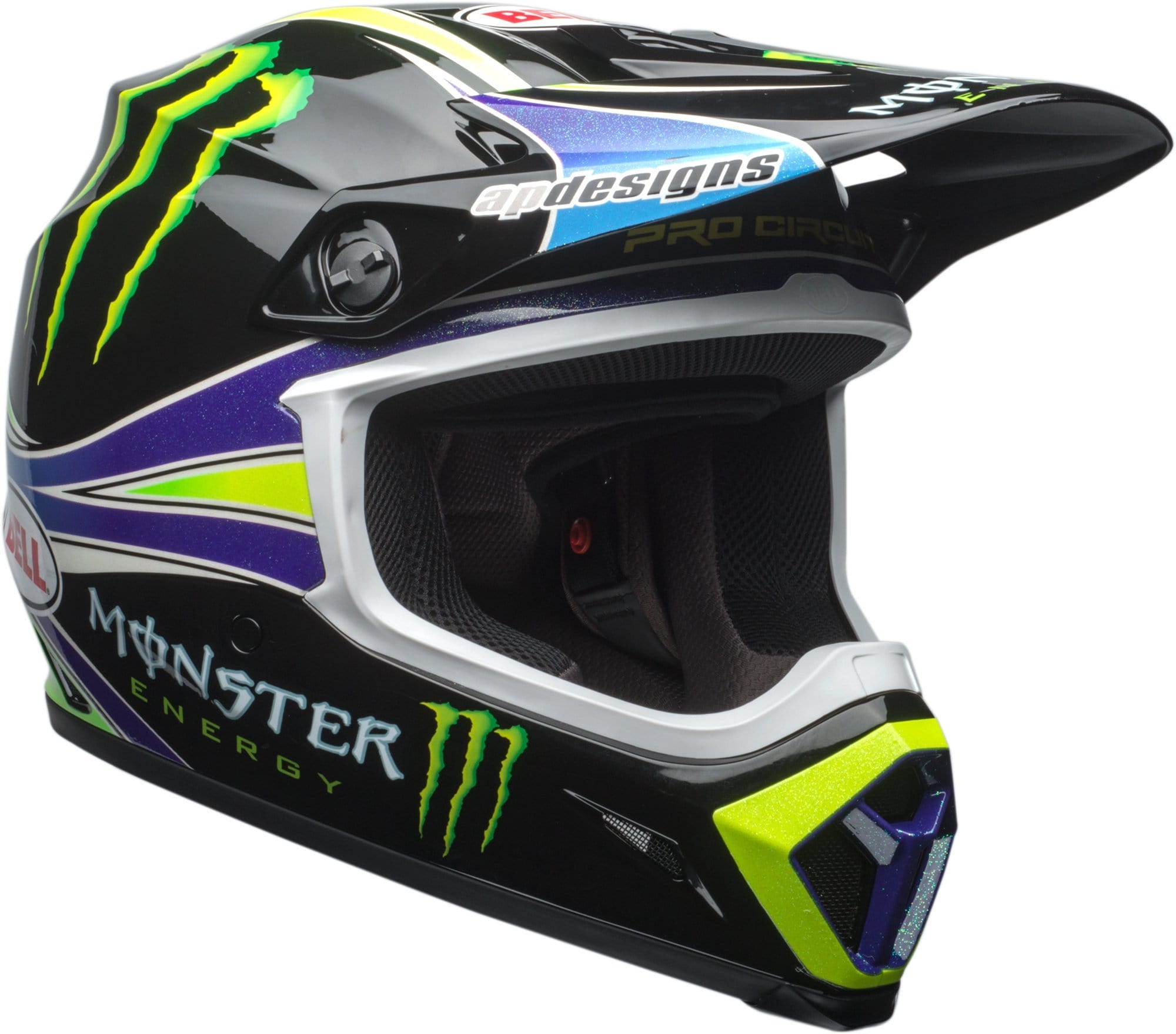 Flex Bell Moto Monster Energy Helmet Bell Moto Youth Monster