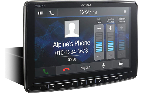 Alpine iLX-F259 Halo Media Receiver with CarPlay and Android Auto, Includes SWI-RC Steering Wheel Interface