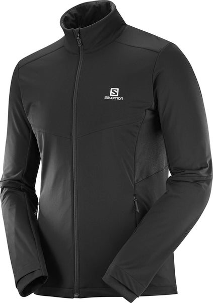 Salomon Men's Agile Warm JKT M, Black, X-Small