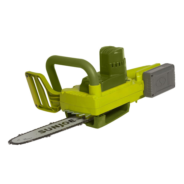 Sun Joe 20VIONLTE-CS10 10-inch Amp 20-Volt Cordless Chainsaw, Kit (w/2.0-Ah Battery + Quick Charger)