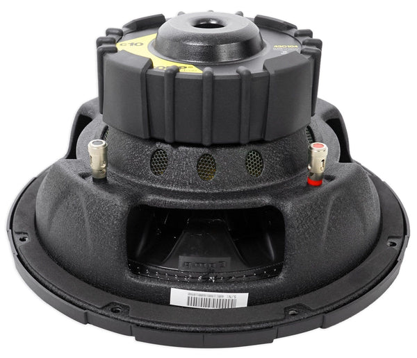 2) Kicker C104 10" 300W Comp 4-Ohm Car Audio Subwoofers Subs C10 Pair | 43C104
