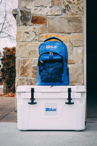 Blue Coolers Blue Seventy-Two | 72 Hour Emergency Backpack Survival Kit for 1 Person | Survival Kit for Roadside, Earthquake, Tornado, Hurricane, and Other Emergencies