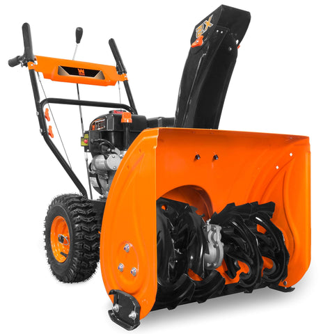 WEN SB24E 24-Inch 212cc Two-Stage Self-Propelled Gas-Powered Snow Blower, Electric Start