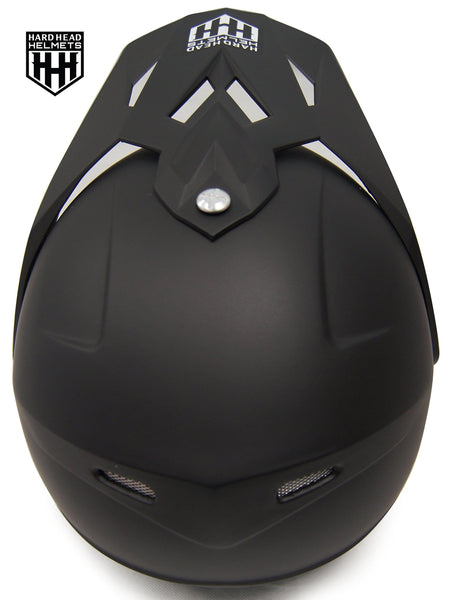 HHH DOT Youth Helmet for Dirtbike ATV Motocross MX Offroad Motorcyle Helmet with VISOR