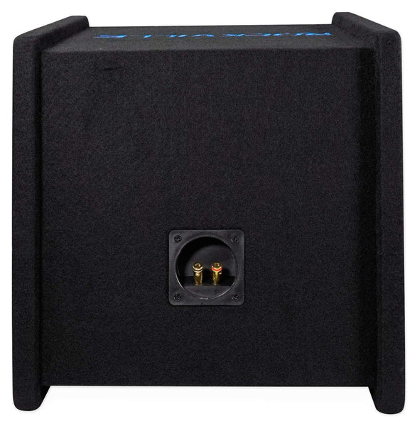 Rockville RV12.1B 600w 12" Loaded Car Subwoofer Enclosure+Mono Amplifier+Amp Kit