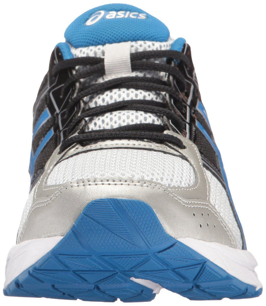 ASICS Men's Gel-Contend 4 Running Shoe, Silver/Classic Blue/Black, 11 4E US [product _type] ASICS - Ultra Pickleball - The Pickleball Paddle MegaStore