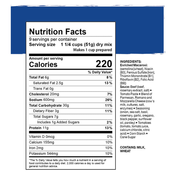 Mountain House Lasagna with Meat Sauce XL | Freeze Dried Survival & Emergency Food | #10 Can