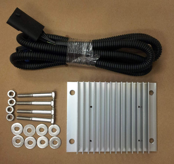 Chevy GMC 6.5L 6.5 Turbo Diesel PMD FSD Pump Mounted Driver Relocation kit with Cooler and Extension Harness