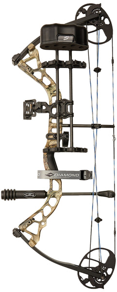 Diamond Archery Infinite Edge Pro Bow Package, Mossy Oak Country, Left Hand
