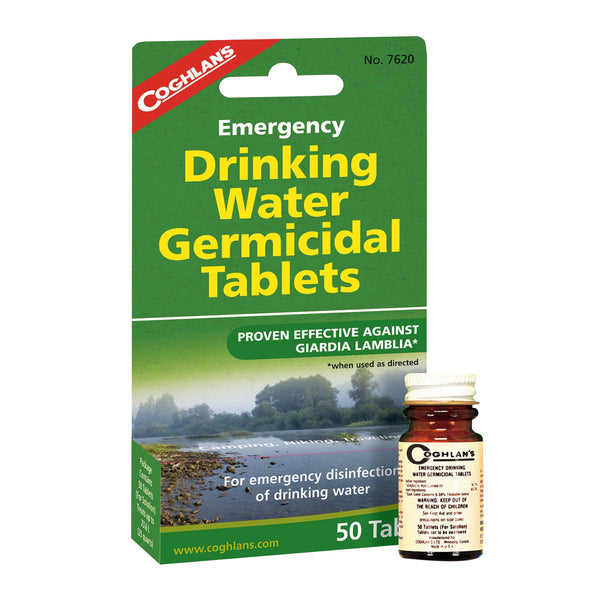 Coghlan's Drinking Water Tablets, 50 Tablets