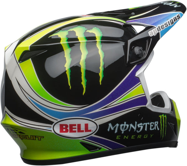 Bell MX-9 MIPS Off-Road Motorcycle Helmet (Pro Circuit Replica 18.0 Gloss Green, XX-Large)