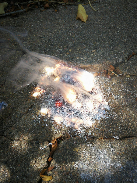 Jets Emergency Fire Starter Magnesium 6 Bags100% Pure+ 1 Free Tin Box Camping Hiking Bushcraft