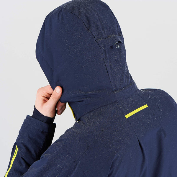 SALOMON Men's Stormseason JKT M, Night Sky, Small