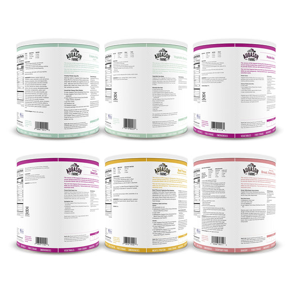 Augason Farms Dinner Pack Emergency Food Storage Kit 15 lbs 8.1 oz