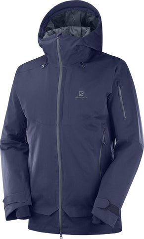 SALOMON Men's Qst Guard JKT Night Sky, Medium