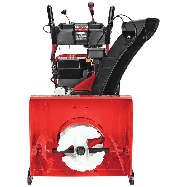 Troy-Bilt Vortex 2490 277cc Electric Start 24-Inch Three Stage Gas Snow Thrower