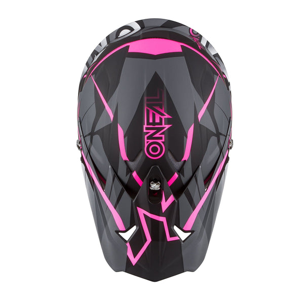 O'Neal Unisex-Adult Off-Road Style 3 SRS Freerider Helmet BLK L (Black/Pink, Large)