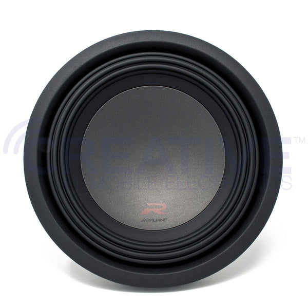 Alpine Two R-W10D2 R-Series 10-Inch Dual 2 Ohm Subwoofers bundle