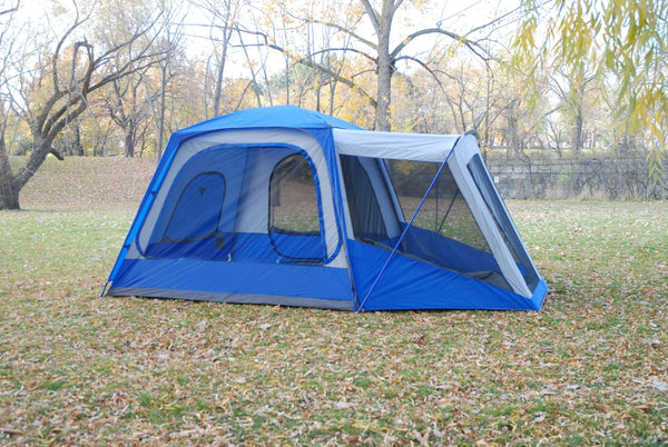 Sportz SUV Blue/Grey Tent with Screen Room (10 x10 x7.25-Feet)