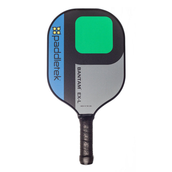 Paddletek Bantam EX-L Pickleball Paddle, Blue/Green [product _type] Paddletek - Ultra Pickleball - The Pickleball Paddle MegaStore