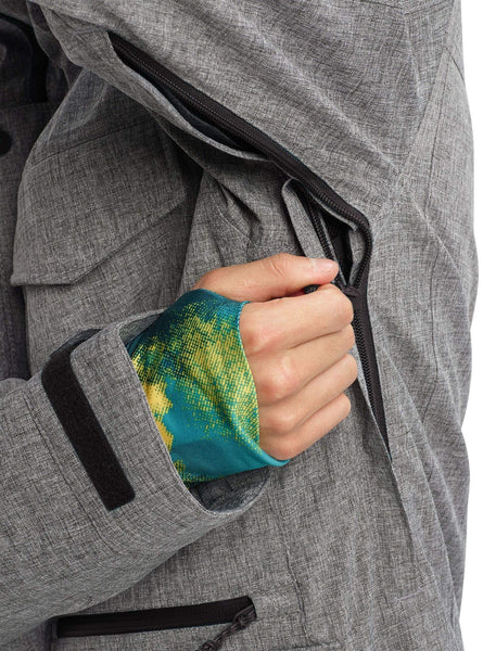 Burton Men's Men's Covert Jacket Slim, Bog Heather, X-Large