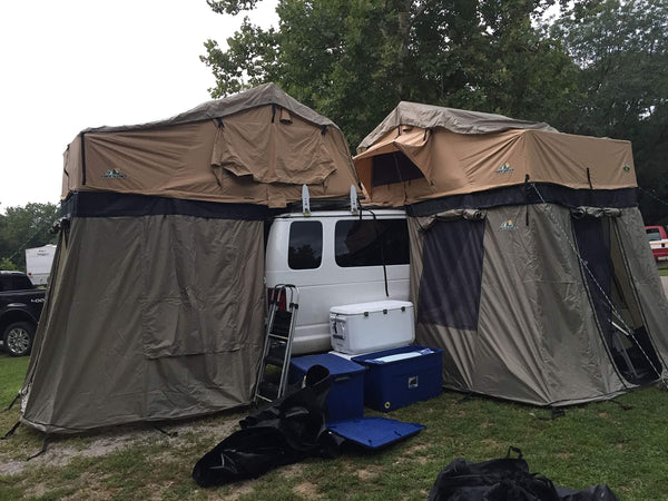 Tuff Stuff Elite Overland Roof Top Tent & Annex Room, 5 Person