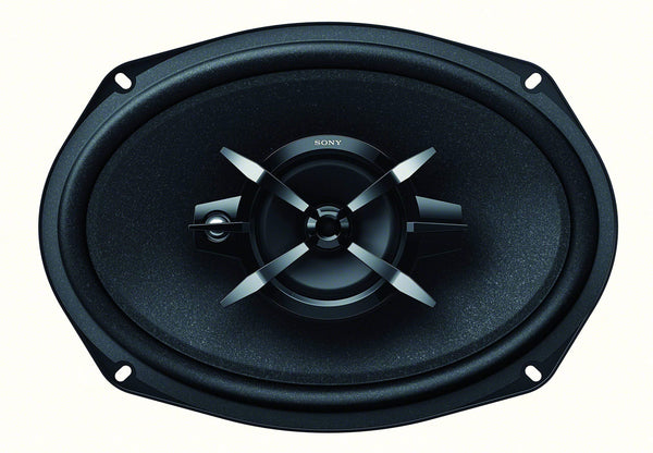 Sony XSFB6930 6 x 9-inches 450 Watt 3-Way Car Audio Speakers, Pair (Black) (Renewed)