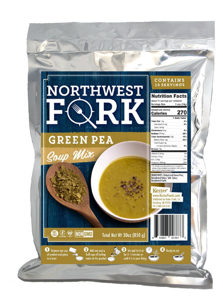 NorthWest Fork Gluten-Free 6 Month Emergency Food Supply (Kosher, Non-GMO, Vegan) - 10+ Year Shelf Life - 6 x 90 Servings